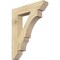 Ekena Millwork Balboa Slat Rough Sawn Bracket, Douglas Fir, 6"W x 32"D x 40"H BKT06X32X40BOA06RDF - alternate 1